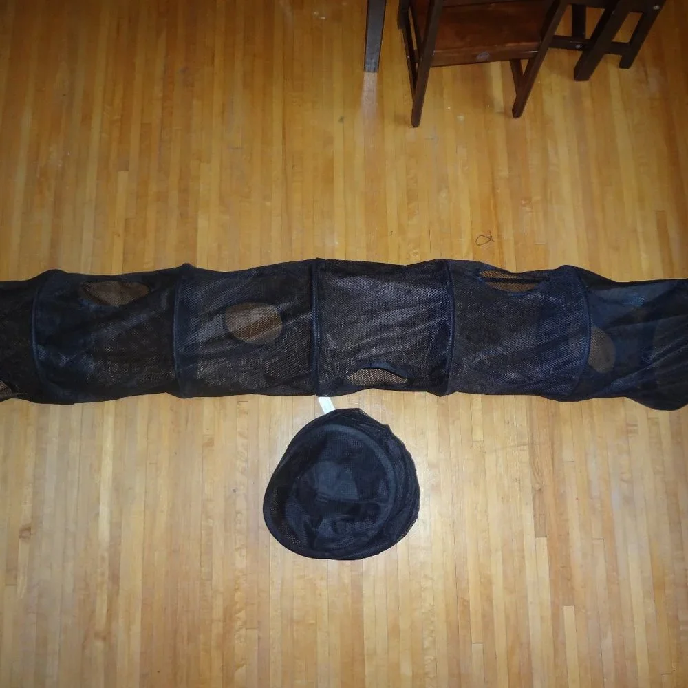 2x IKEA 6 slot hanging organizers storage *BLACK* vintage toys hats hair bows